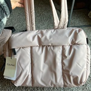 Calpak Luka Duffel Bag — in Rose Quartz